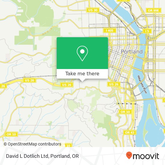 David L Dotlich Ltd map