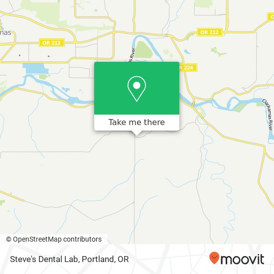 Steve's Dental Lab map