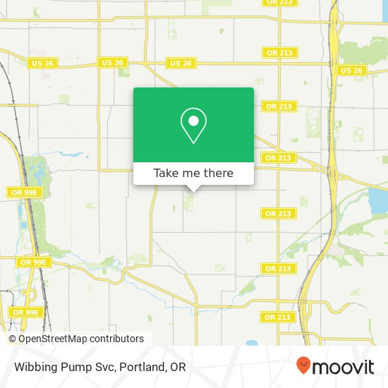 Mapa de Wibbing Pump Svc