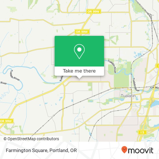Farmington Square map