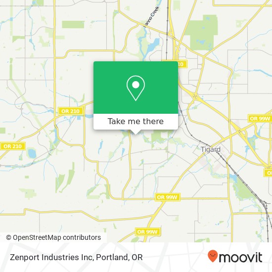 Zenport Industries Inc map