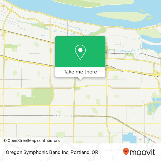 Mapa de Oregon Symphonic Band Inc