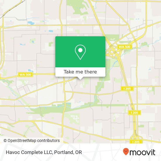 Mapa de Havoc Complete LLC