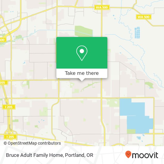 Bruce Adult Family Home map