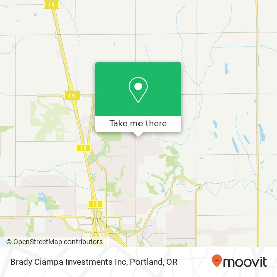 Brady Ciampa Investments Inc map