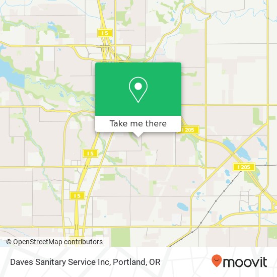 Daves Sanitary Service Inc map