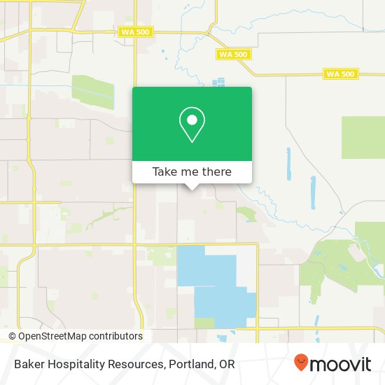 Mapa de Baker Hospitality Resources