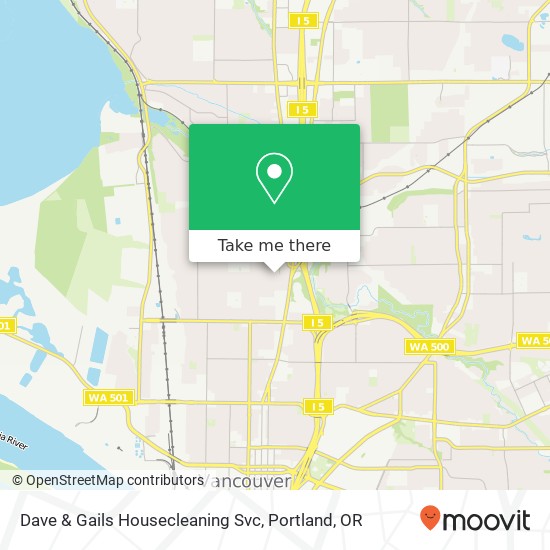 Dave & Gails Housecleaning Svc map