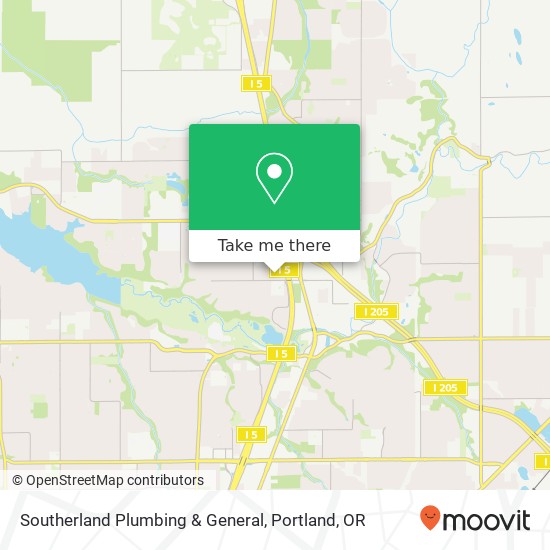 Mapa de Southerland Plumbing & General