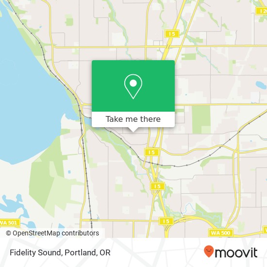 Fidelity Sound map
