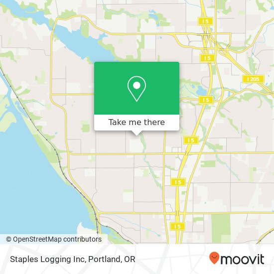 Staples Logging Inc map