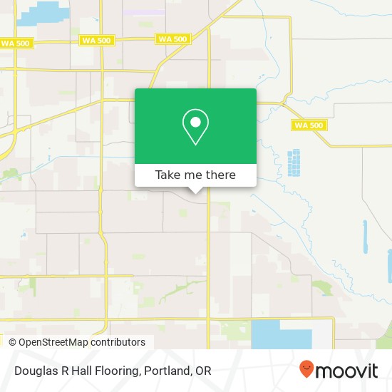 Douglas R Hall Flooring map