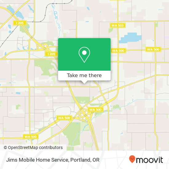 Jims Mobile Home Service map