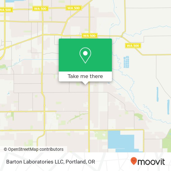 Mapa de Barton Laboratories LLC