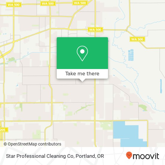 Mapa de Star Professional Cleaning Co