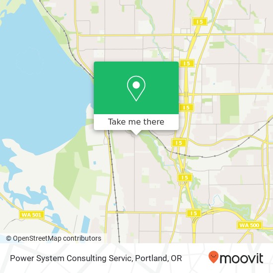 Power System Consulting Servic map