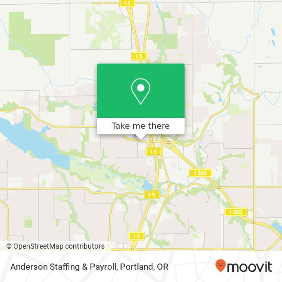 Anderson Staffing & Payroll map