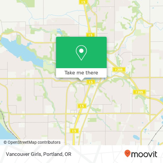 Vancouver Girls map
