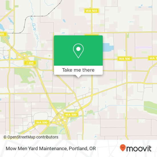 Mow Men Yard Maintenance map