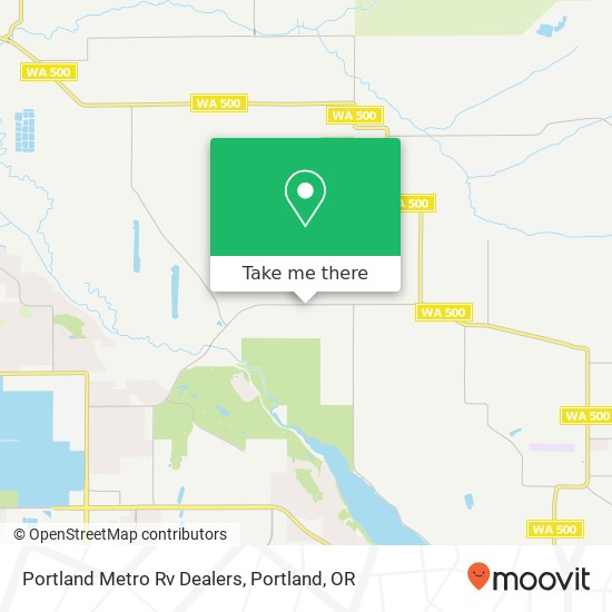 Portland Metro Rv Dealers map