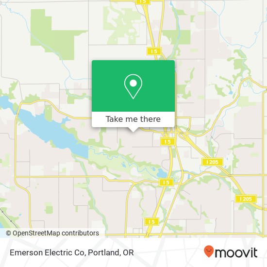 Emerson Electric Co map