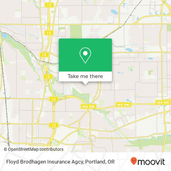 Floyd Brodhagen Insurance Agcy map