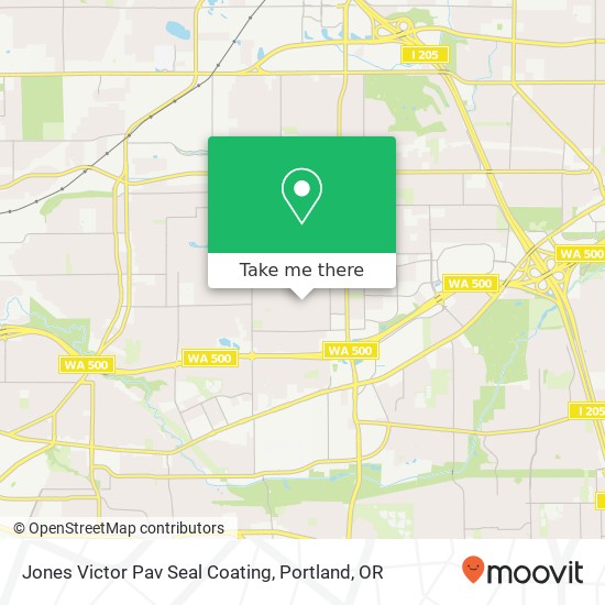 Jones Victor Pav Seal Coating map