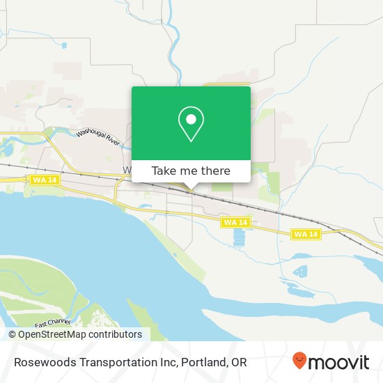 Mapa de Rosewoods Transportation Inc