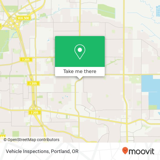 Mapa de Vehicle Inspections
