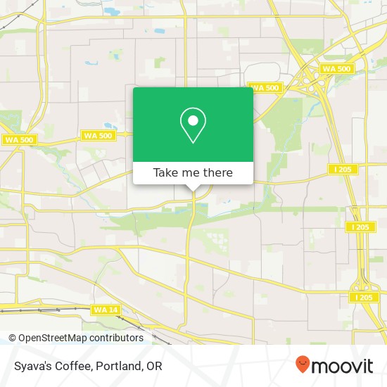 Syava's Coffee map