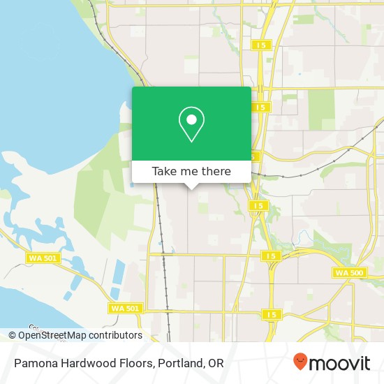 Pamona Hardwood Floors map