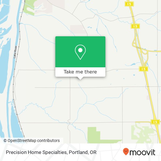 Precision Home Specialties map