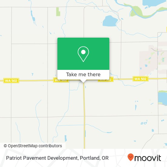 Mapa de Patriot Pavement Development