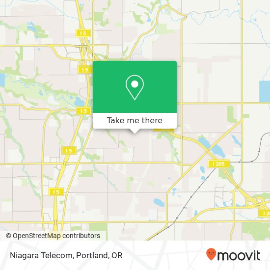 Mapa de Niagara Telecom