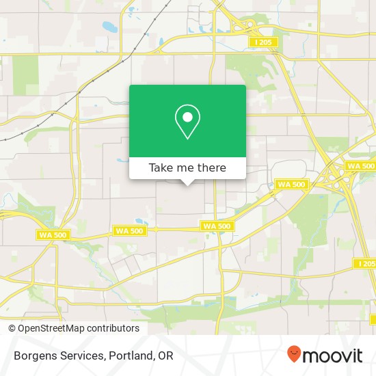 Borgens Services map