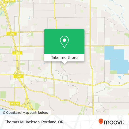 Thomas M Jackson map