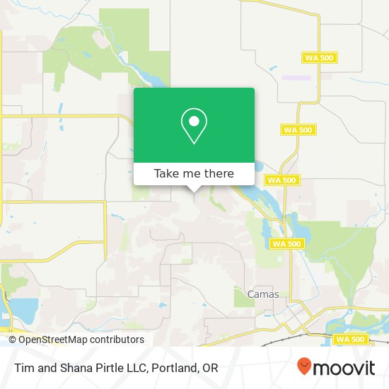 Tim and Shana Pirtle LLC map