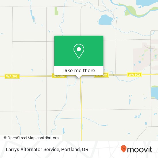 Mapa de Larrys Alternator Service