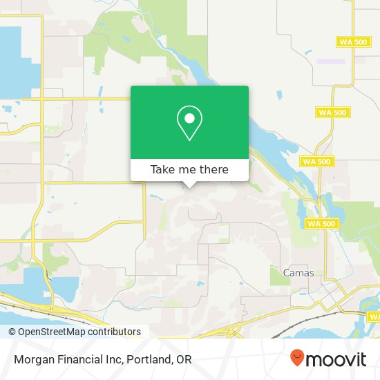 Mapa de Morgan Financial Inc