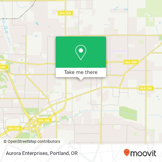 Aurora Enterprises map