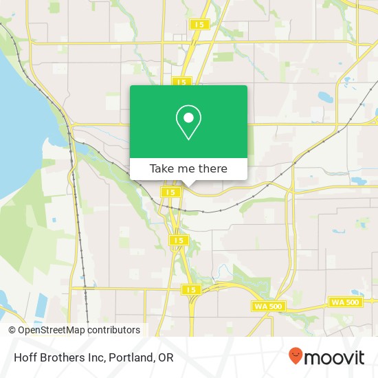 Hoff Brothers Inc map