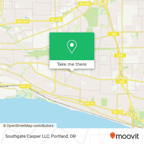 Mapa de Southgate Casper LLC
