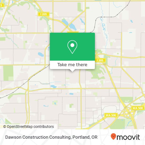 Dawson Construction Consulting map