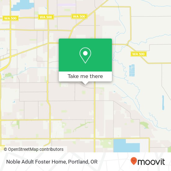 Noble Adult Foster Home map