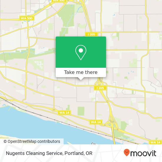 Nugents Cleaning Service map