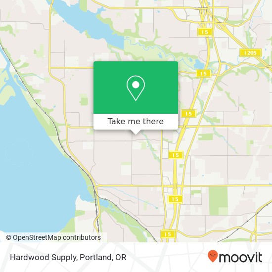 Hardwood Supply map