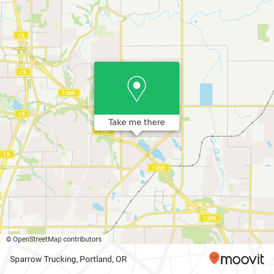 Sparrow Trucking map