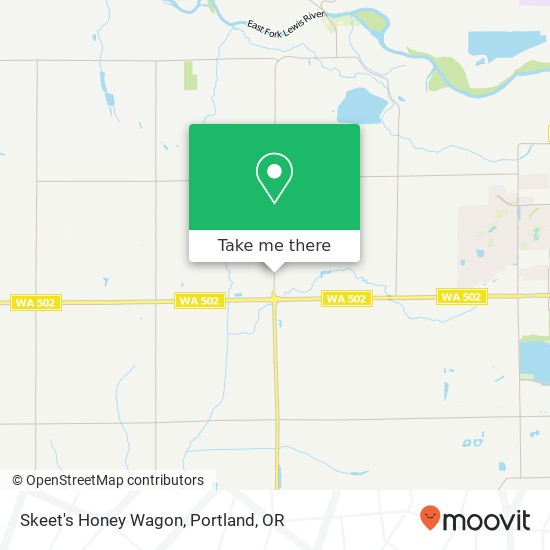 Skeet's Honey Wagon map