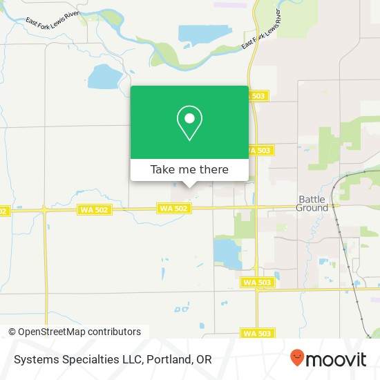 Mapa de Systems Specialties LLC