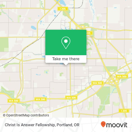 Christ Is Answer Fellowship map